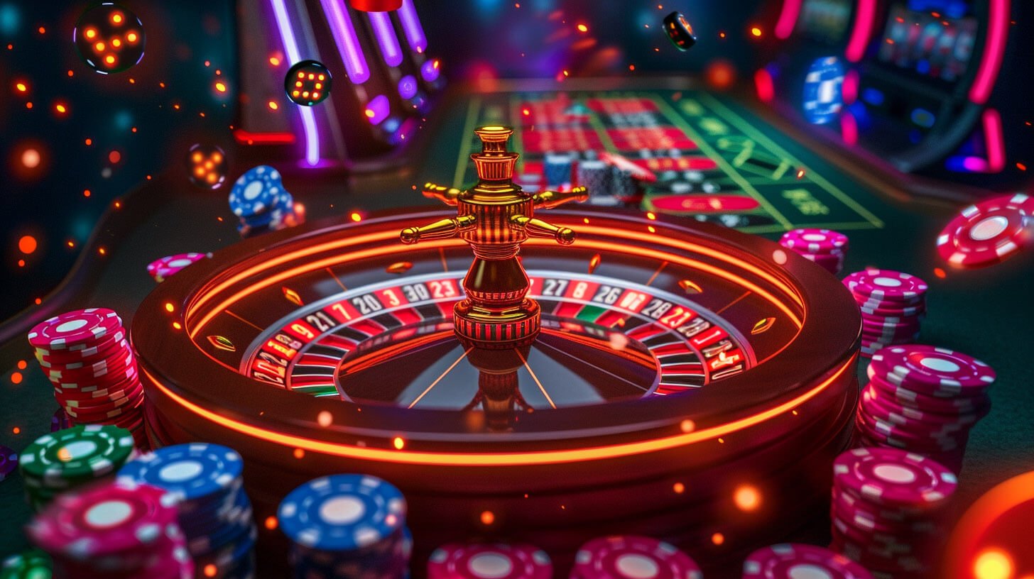 Themed Lucky Gems entertainment area on 23 bdt with readable structure